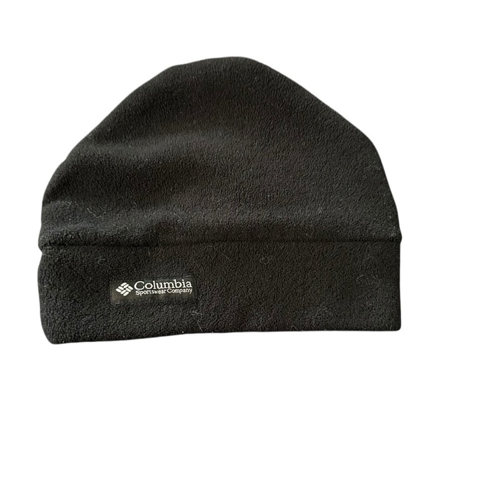 Columbia Black Fleece Beanie Hat